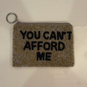 Beaded pouch